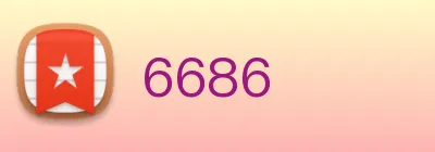 6686 logo